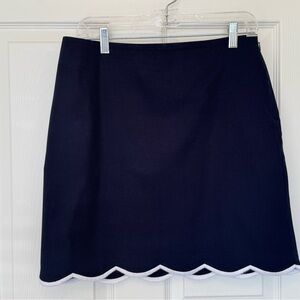 Talbots Navy Skirt